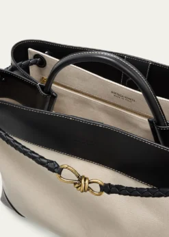 Bottega VenetaAndiamo Large Canvas Tote Bag