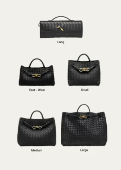 Bottega VenetaAndiamo Large Leather Tote Bag