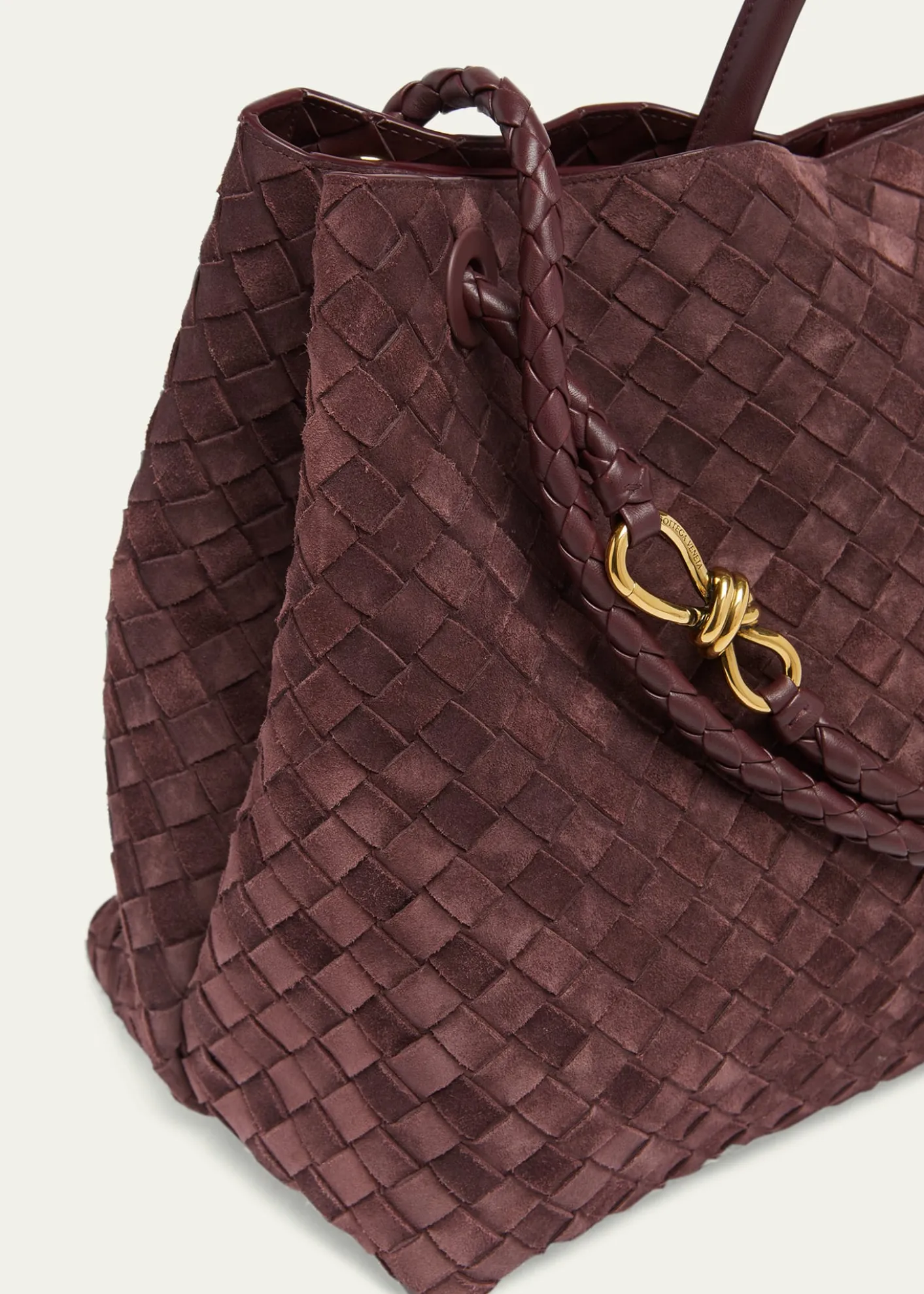 Bottega VenetaAndiamo Large Leather Tote Bag