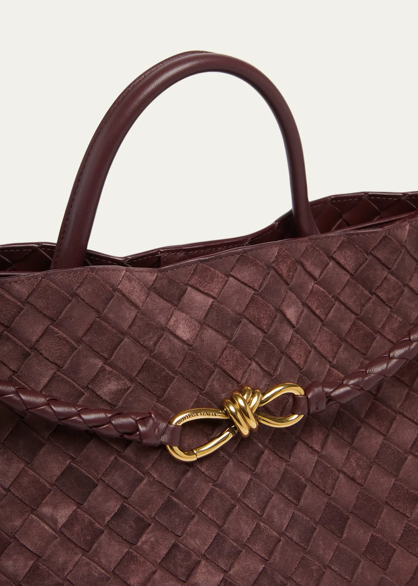 Bottega VenetaAndiamo Large Leather Tote Bag