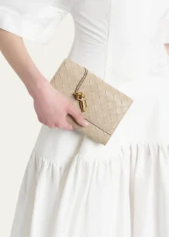 Bottega VenetaAndiamo Leather Pouch Bag