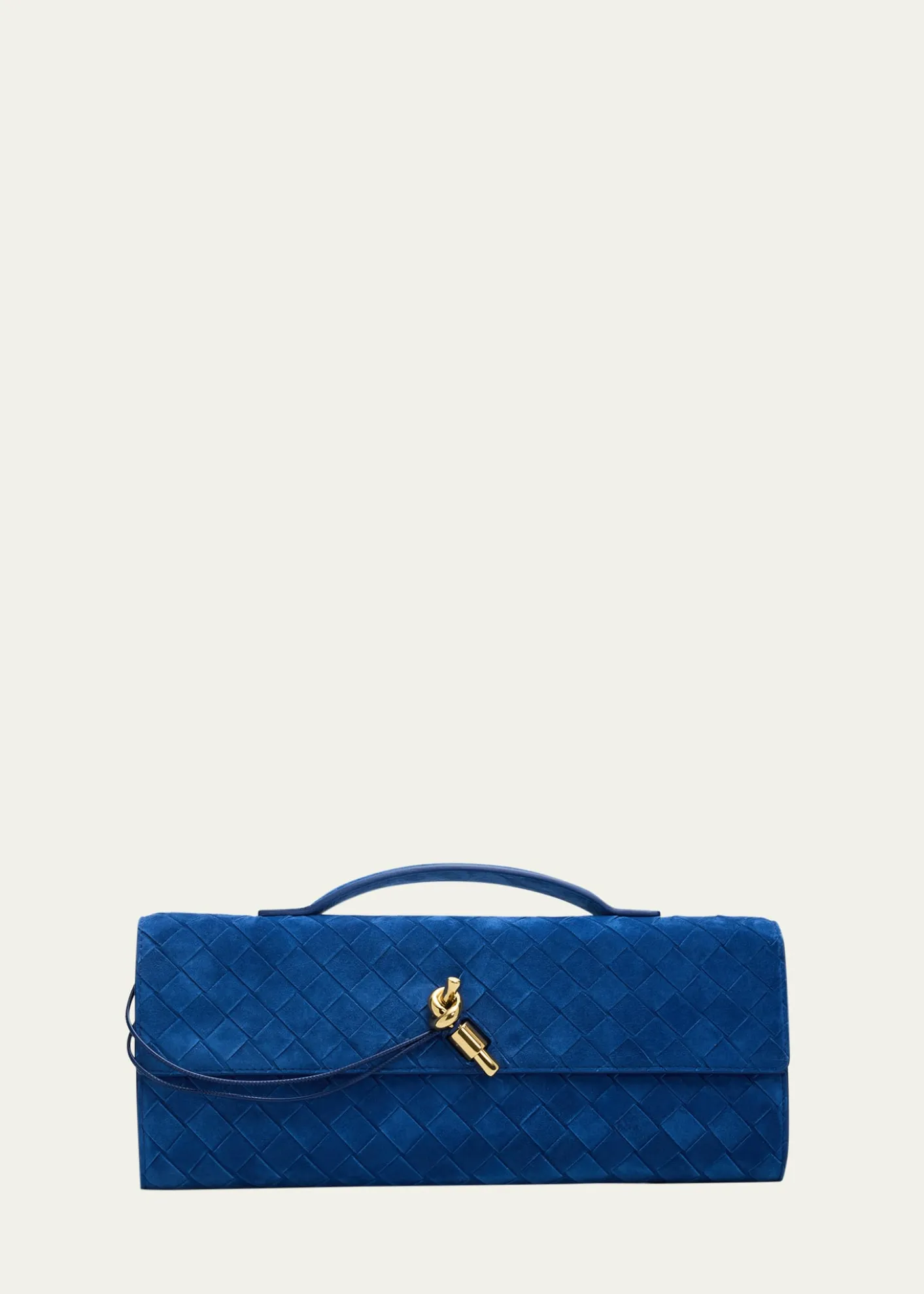 Bottega VenetaAndiamo Leather Clutch Bag