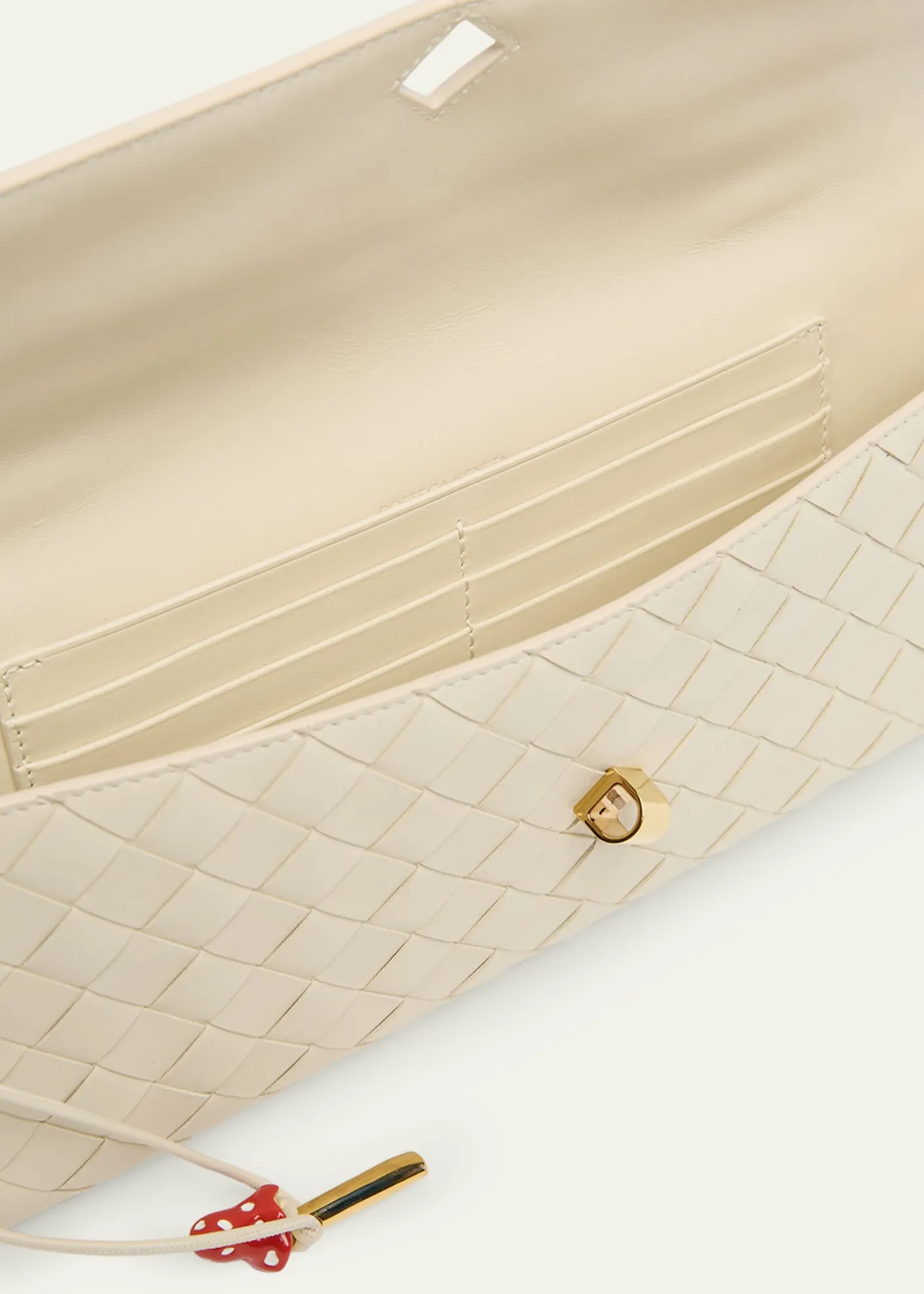 Bottega VenetaAndiamo Leather Clutch Bag