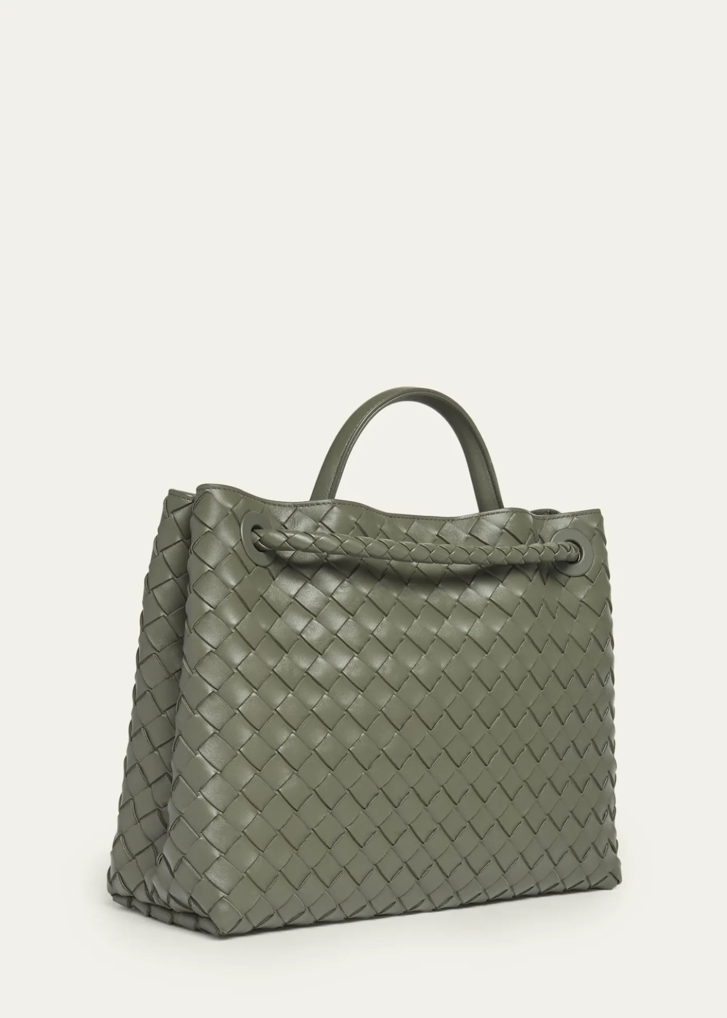 Bottega VenetaAndiamo Medium Nappa Leather Top-Handle Bag