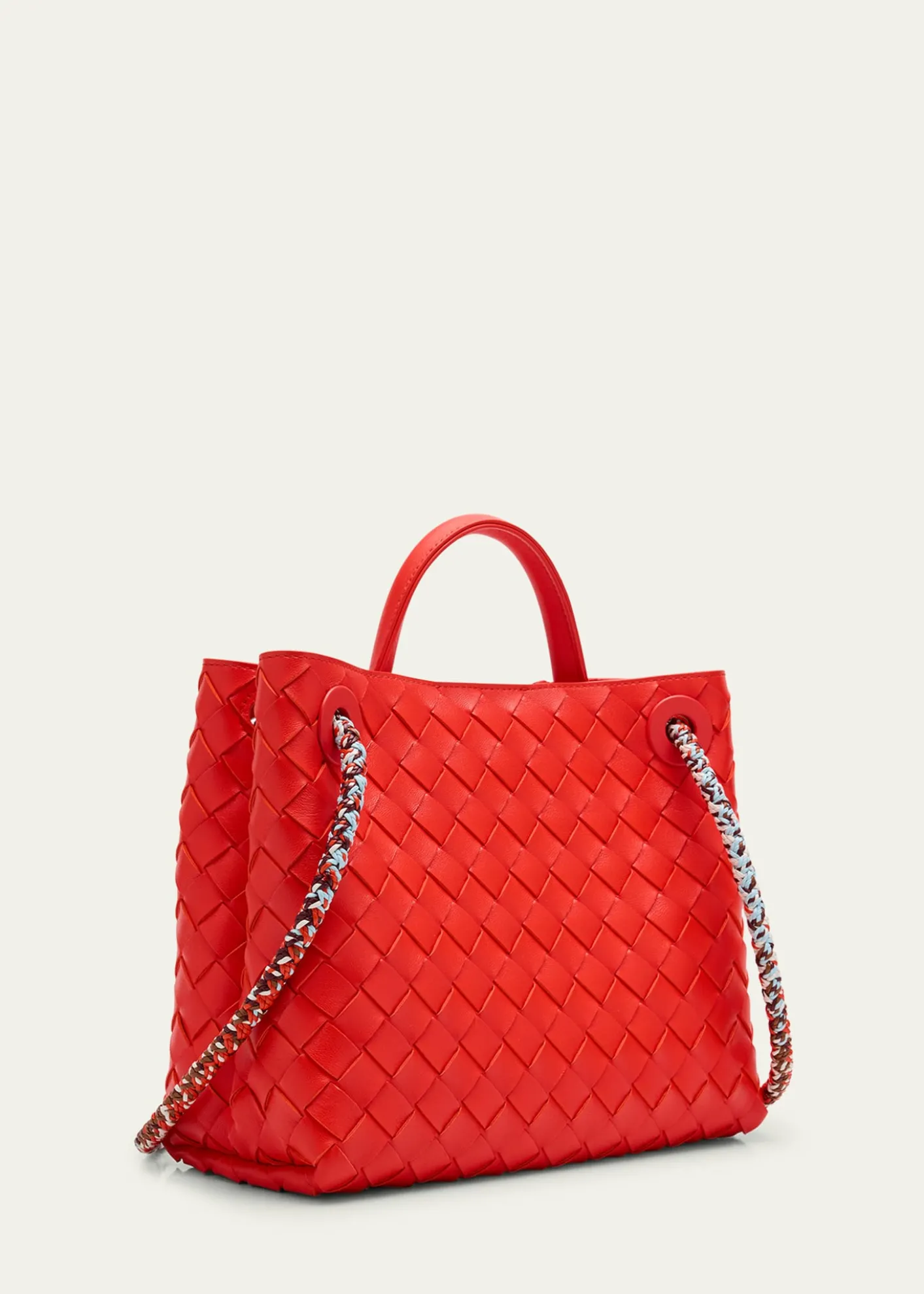Bottega VenetaAndiamo Small Leather Top-Handle Bag
