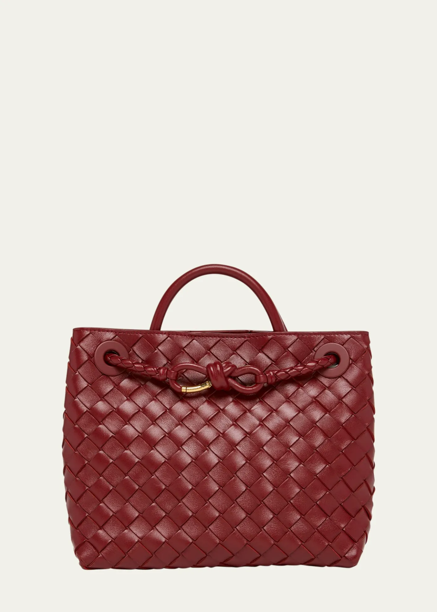 Bottega VenetaAndiamo Small Leather Tote Bag