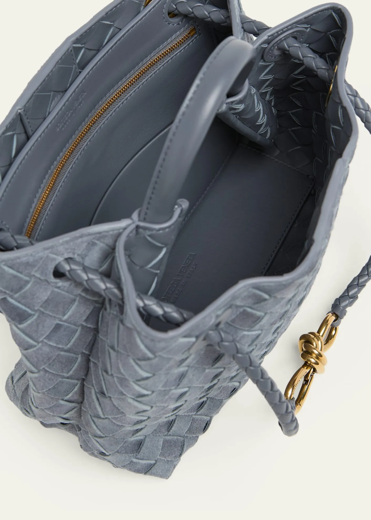Bottega VenetaAndiamo Small Suede Tote Bag