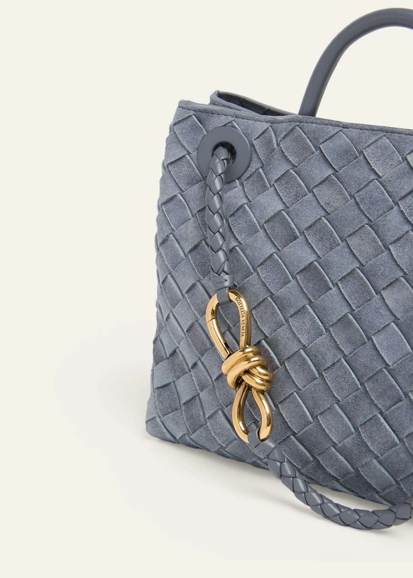 Bottega VenetaAndiamo Small Suede Tote Bag