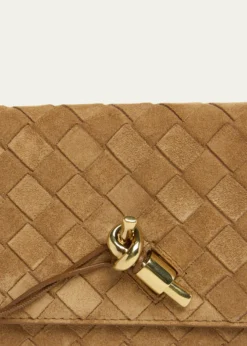 Bottega VenetaAndiamo Suede Clutch Bag