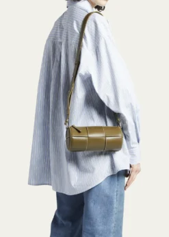 Bottega VenetaArco Canette Small Intreccio Shoulder Bag