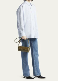 Bottega VenetaArco Canette Small Intreccio Shoulder Bag