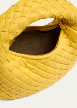 Bottega VenetaBaby Veneta Leather Top-Handle Bag