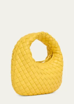 Bottega VenetaBaby Veneta Leather Top-Handle Bag