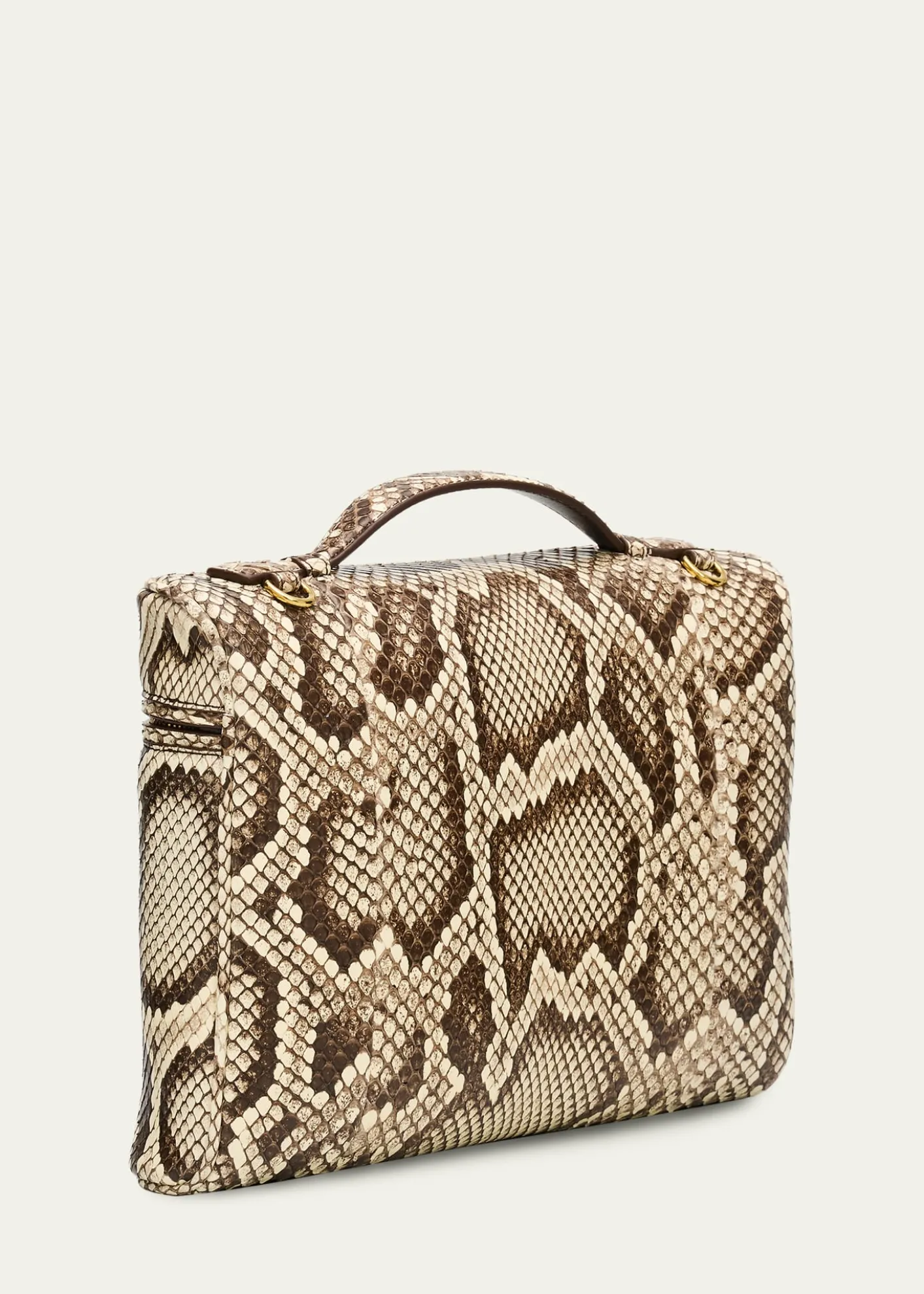 Bottega VenetaBang Bang Python Top-Handle Bag