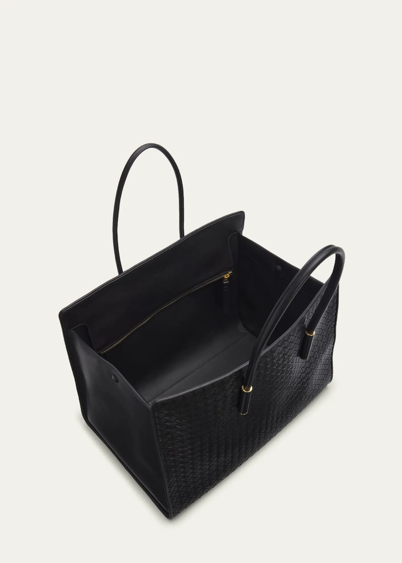 Bottega VenetaBarbara Large Leather Tote Bag