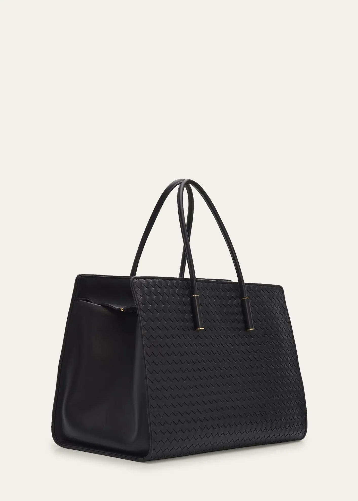 Bottega VenetaBarbara Large Leather Tote Bag