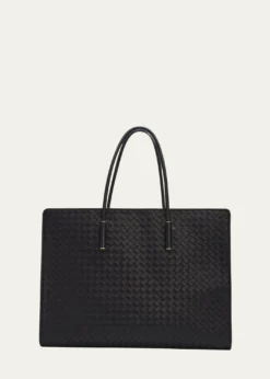 Bottega VenetaBarbara Large Leather Tote Bag