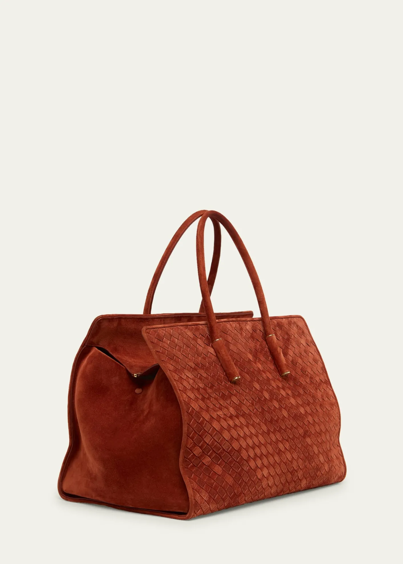 Bottega VenetaBarbara Medium Suede Tote Bag