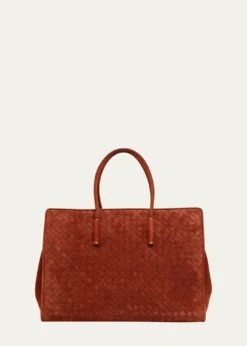 Bottega VenetaBarbara Medium Suede Tote Bag