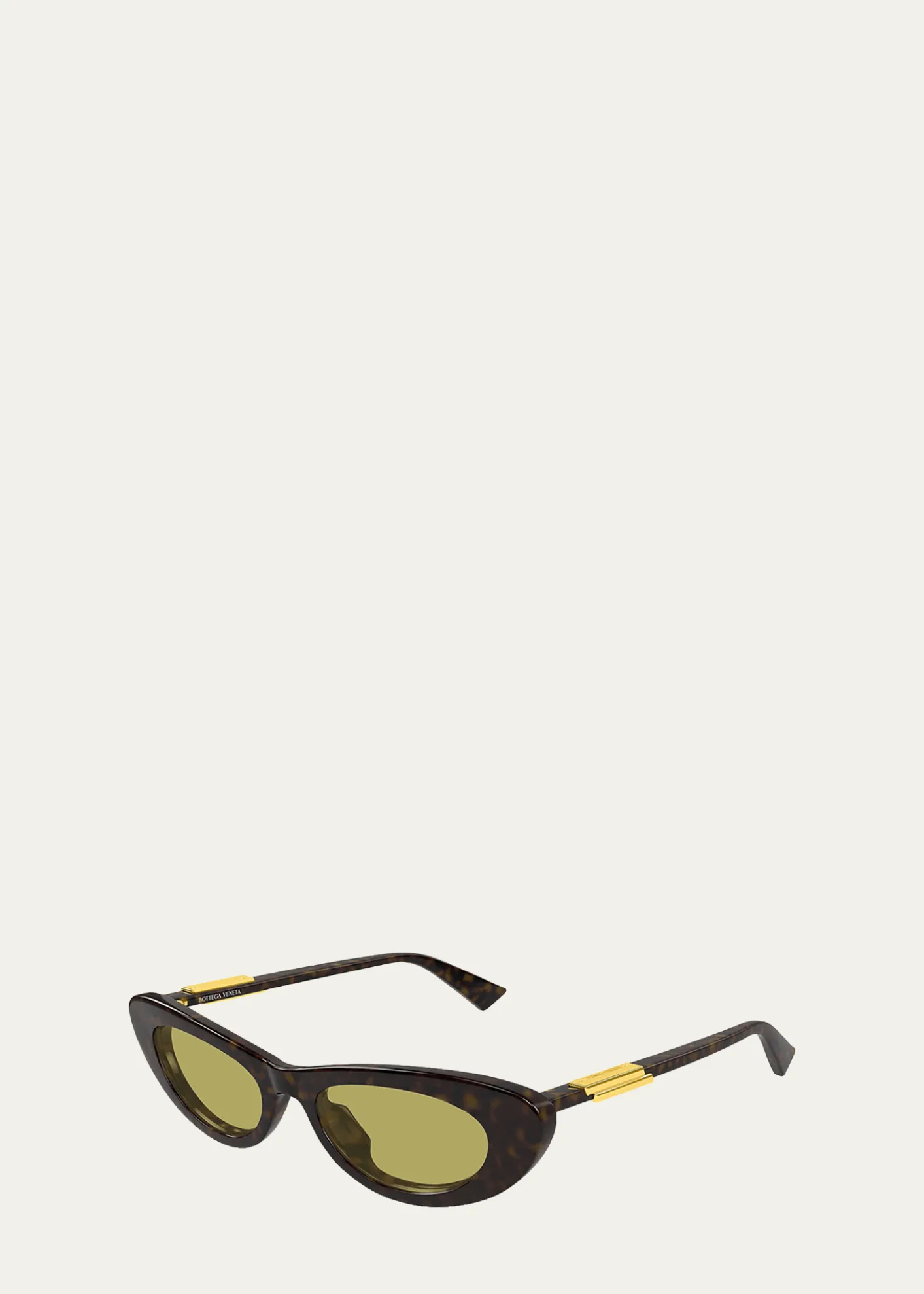 Bottega VenetaBold Ribbon 51mm Cat-Eye Sunglasses