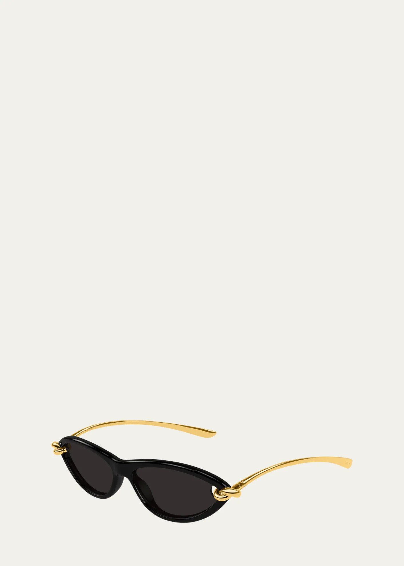 Bottega VenetaBV1390S Cat-Eye Plastic Sunglasses