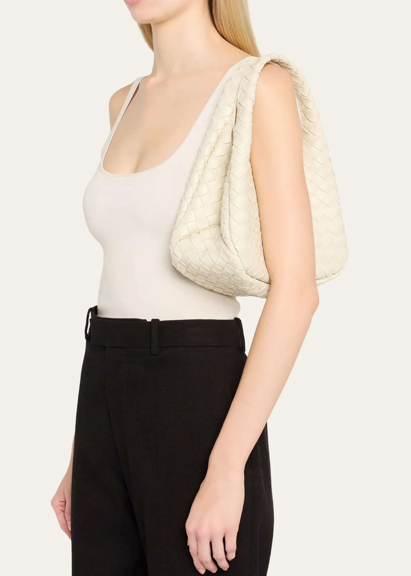 Bottega VenetaCampana Small Leather Shoulder Bag