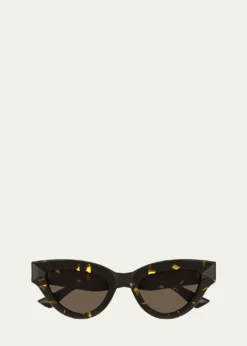 Bottega VenetaCat-Eye Acetate Sunglasses
