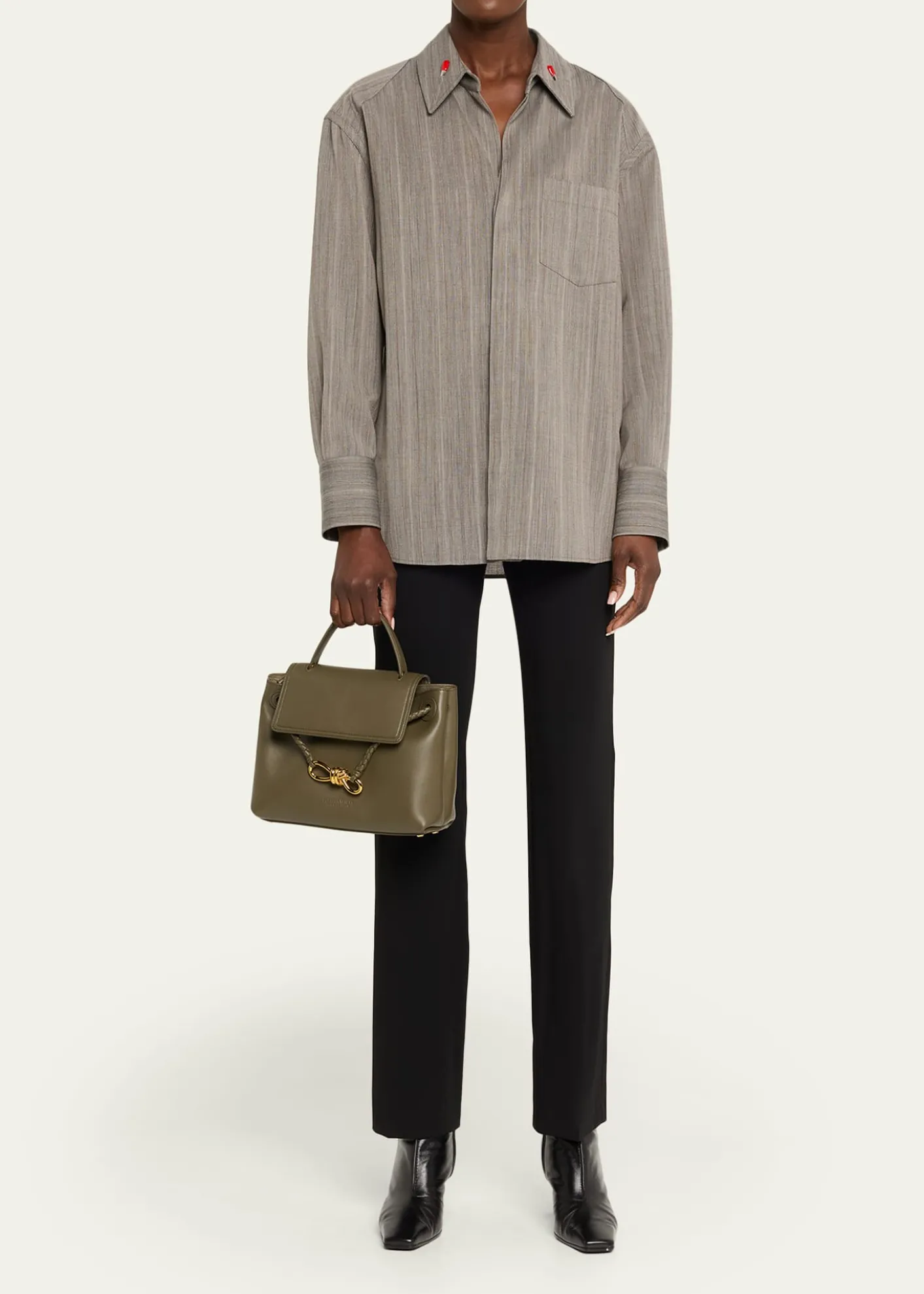 Bottega VenetaCiao Ciao Small Calfskin Leather Crossbody Bag
