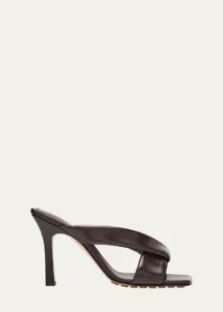 Bottega VenetaCriss Cross Padded Leather Slide Sandals