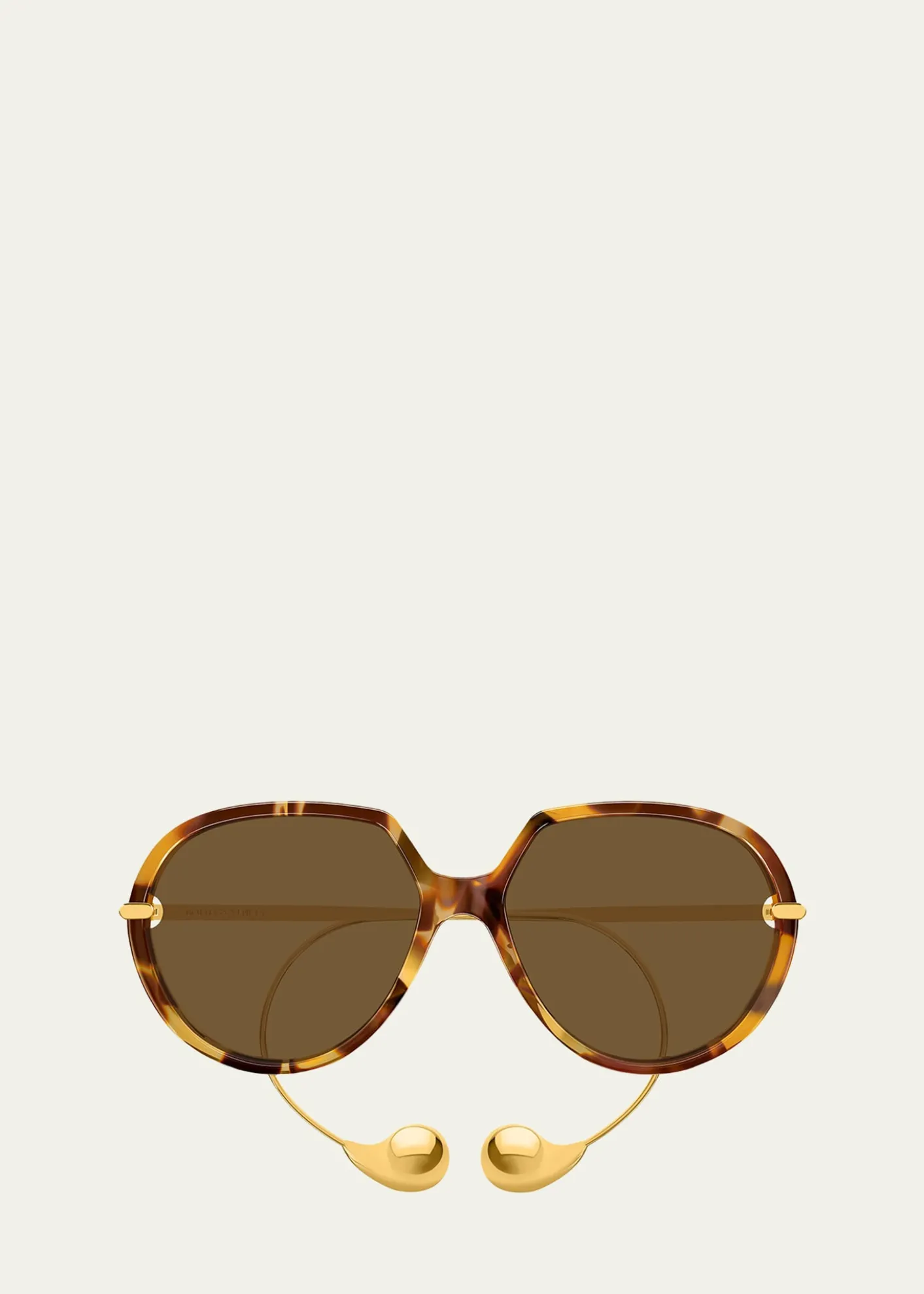 Bottega VenetaDrop Acetate Squared Sunglasses