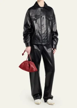 Bottega VenetaDustbag Notte Leather Shoulder Bag