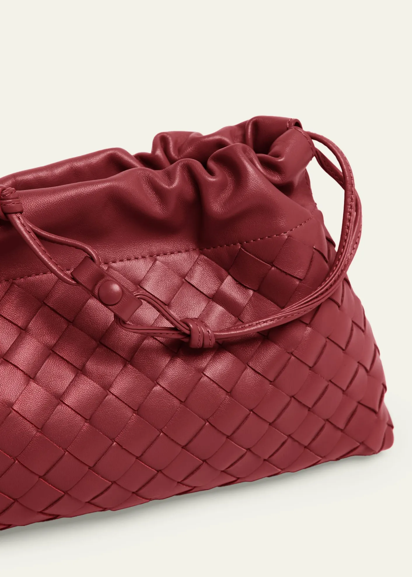 Bottega VenetaDustbag Notte Leather Shoulder Bag