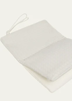 Bottega VenetaFolded Nappa Leather Clutch Bag