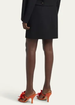 Bottega VenetaFront-Pockets Mini Pencil Skirt