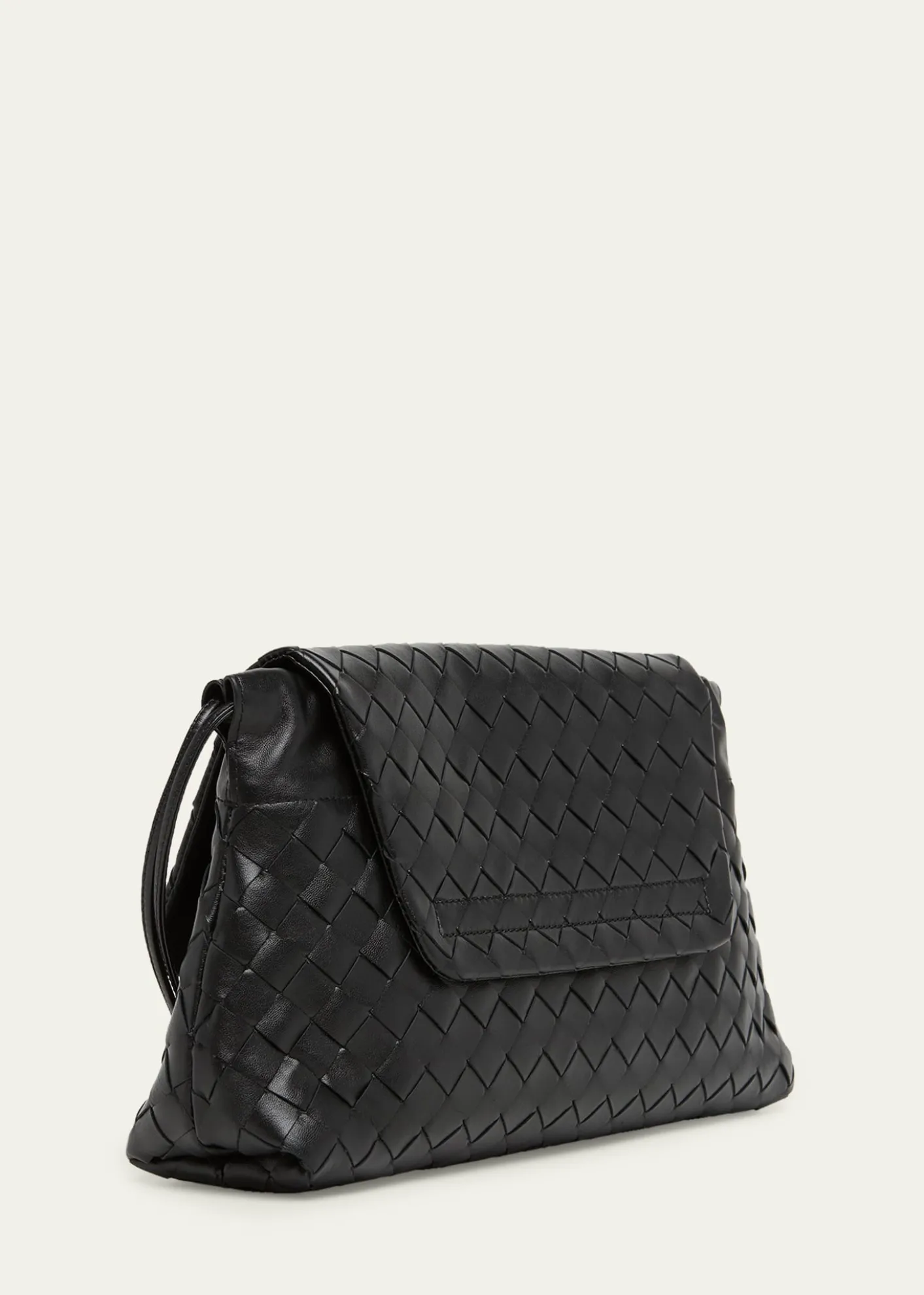 Bottega VenetaGiorno Leather Drawstring Shoulder Bag