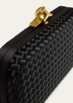 Bottega VenetaIntrecciato Knot Clutch Bag