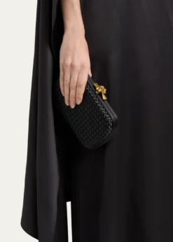 Bottega VenetaIntrecciato Knot Clutch Bag