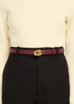 Bottega VenetaIntrecciato Leather Knot Belt
