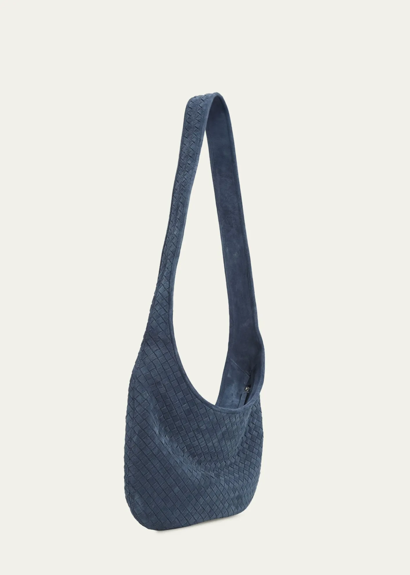 Bottega VenetaIntrecciato Suede Hobo Bag