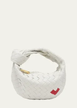 Bottega VenetaJodie Mini Heart Intrecciato Top-Handle Bag