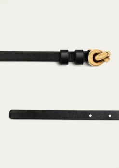 Bottega VenetaKnot Buckle Leather Belt