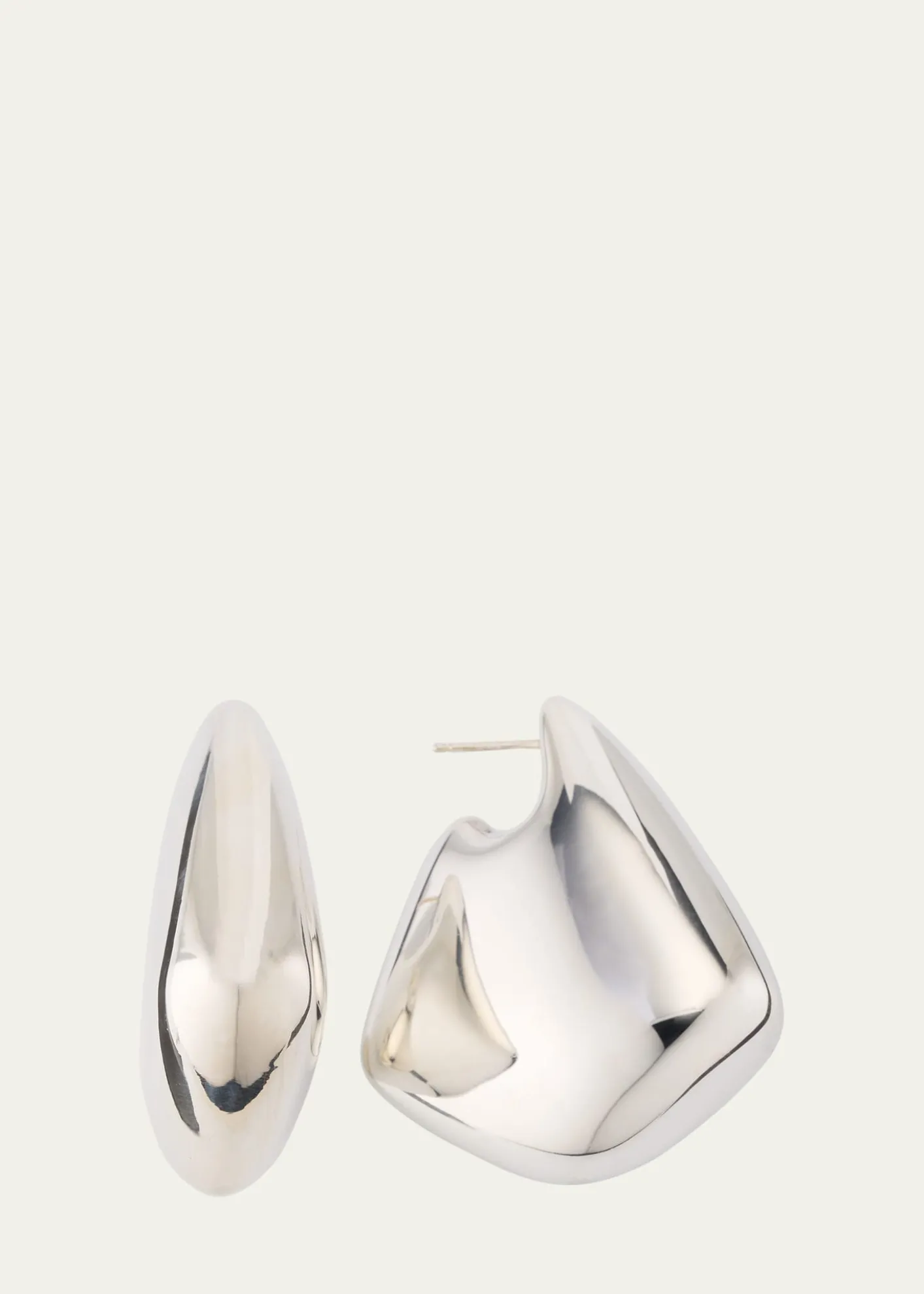 Bottega VenetaLarge Fin Earrings
