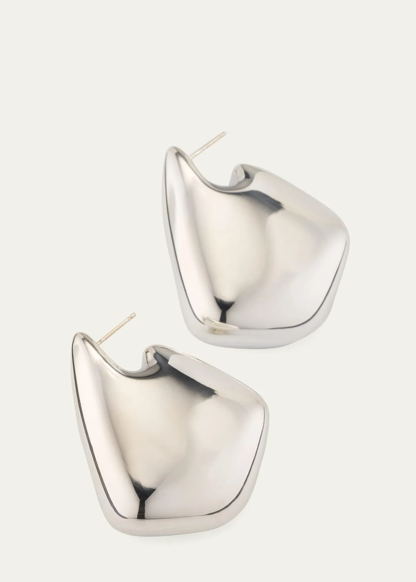 Bottega VenetaLarge Fin Earrings