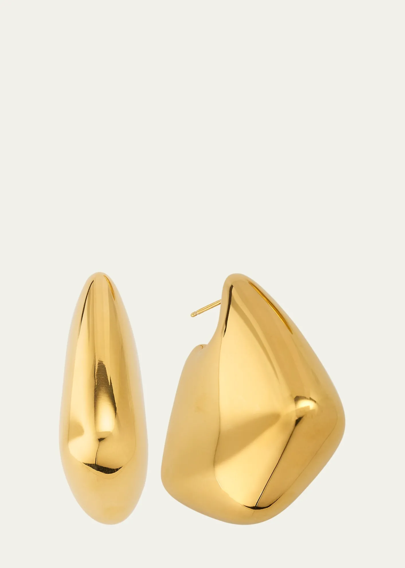 Bottega VenetaLarge Fin Earrings