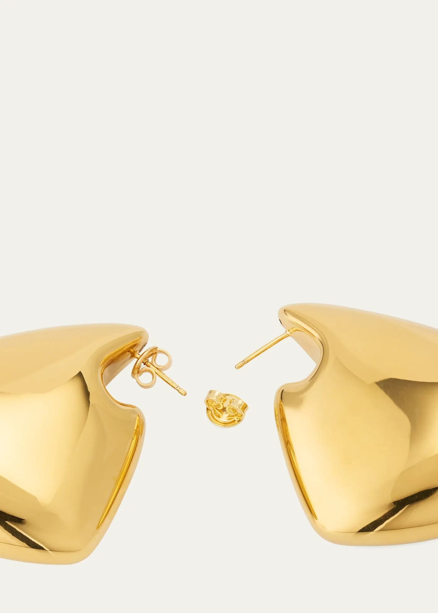 Bottega VenetaLarge Fin Earrings