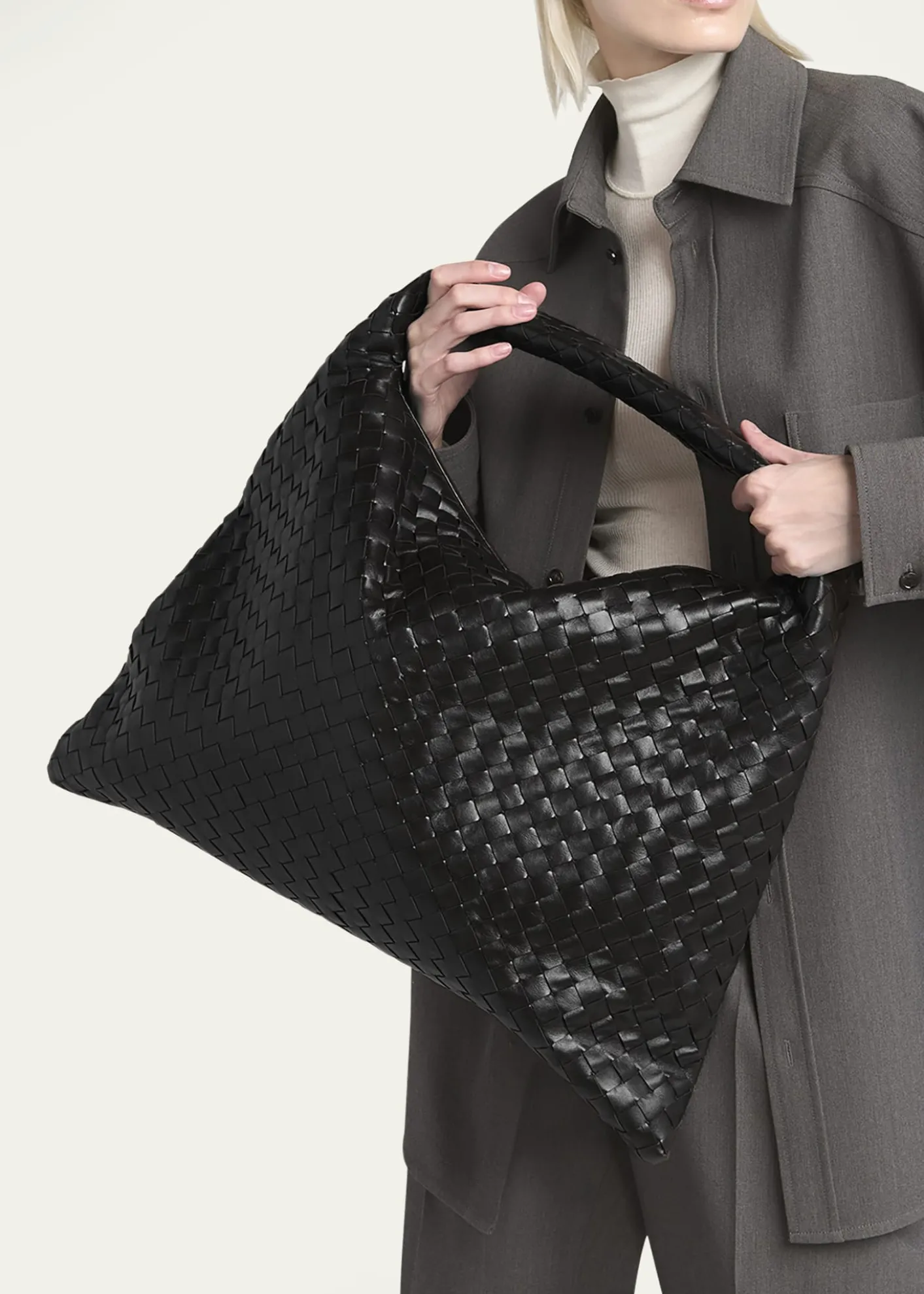 Bottega VenetaLarge Hop Shoulder Bag