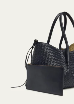 Bottega VenetaLarge Pinacoteca Reversible Leather Tote Bag