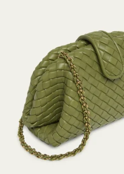 Bottega VenetaLauren 1980 Mini Clutch Bag with Chain Strap