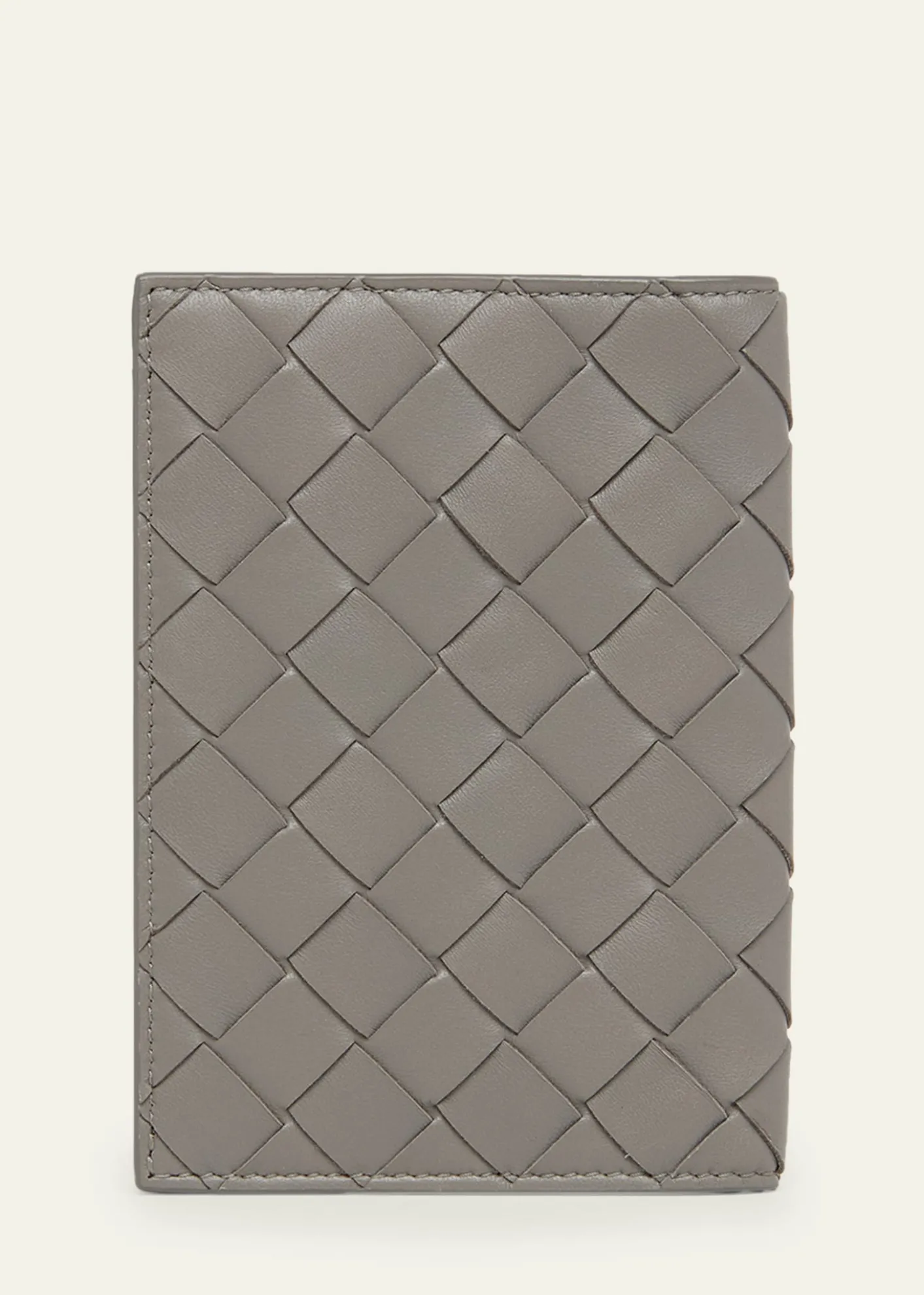 Bottega VenetaLeather Passport Case