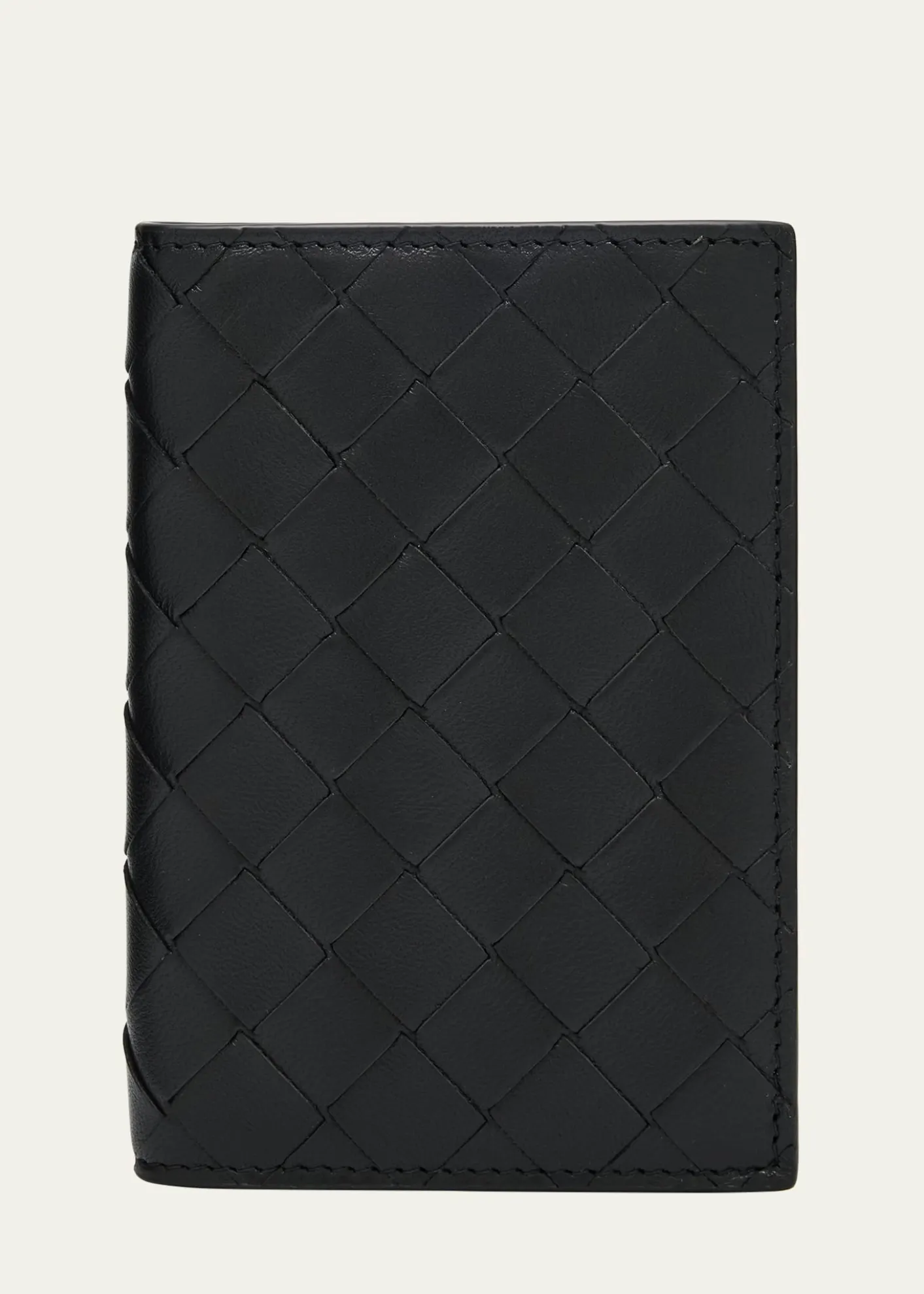 Bottega VenetaLeather Passport Case